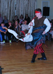 Winners on the night - Fodhla Cunningham and Ryan Kennedy 