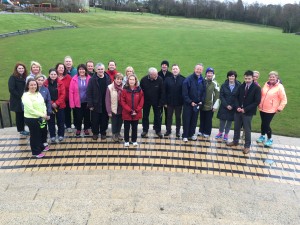 Staff picture of Walk for National Wellbeing Day