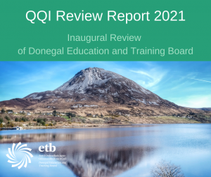 Image of cover of report (with Errigal Mountain).