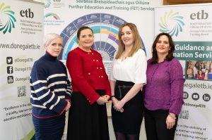 Donegal ETB's Adult Guidance and Information Service team.